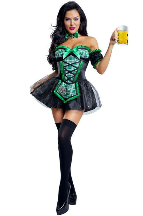 Lucky Beer Girl Halloween Costume