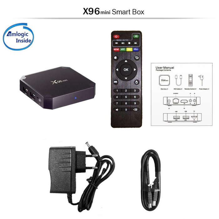 X96 mini 4K*2K UHD Output Smart TV BOX Player