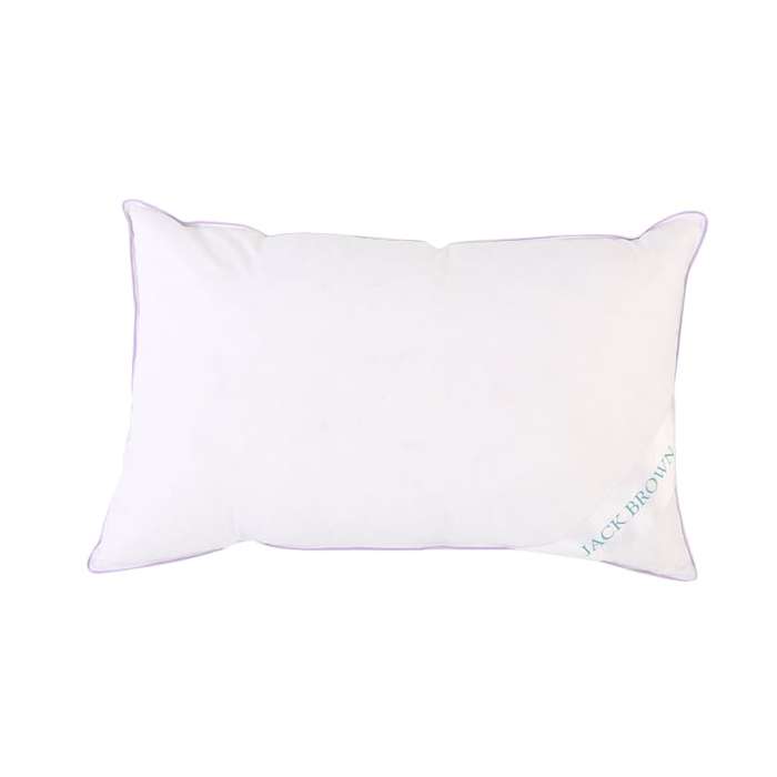 Jack Brown Hotel Premium Goose Feather Pillow - White(DISPLAY ITEM)