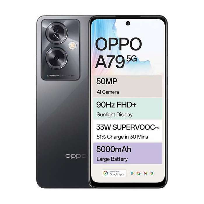 OPPO A79 5G 256GB (Dual SIM) + FREE Soundcore Select4Go Speaker