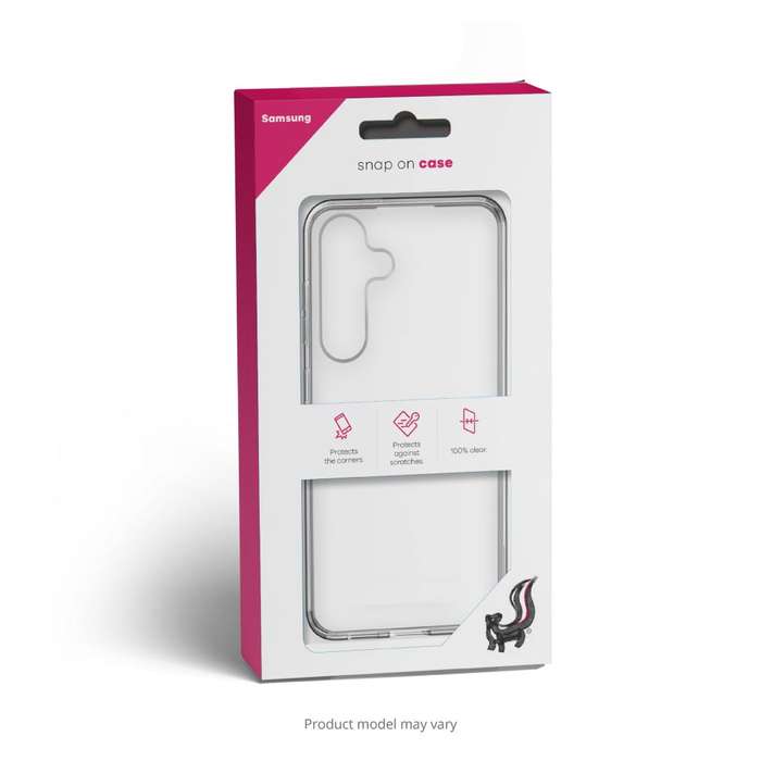 SKUNKWORX Clear TPU Bumper Cover for Samsung Galaxy S24 FE