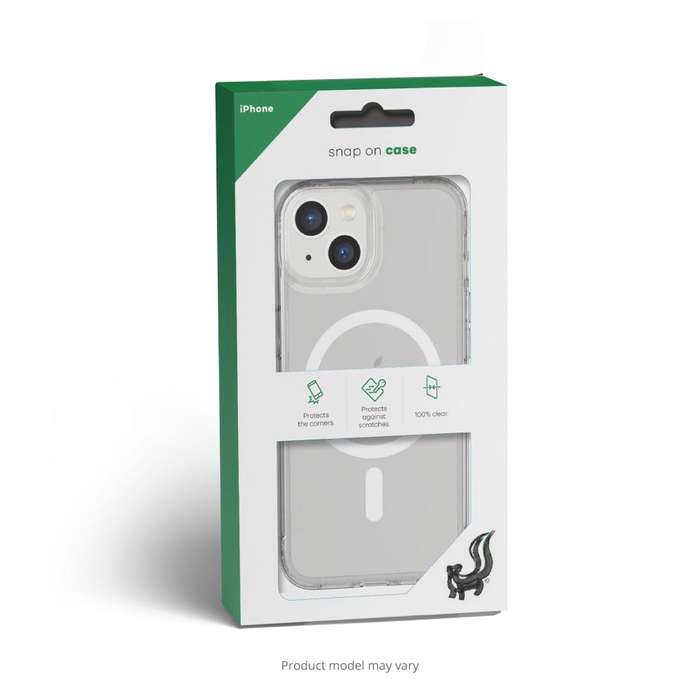 SKUNKWORX MagSafe Clear TPU Bumper Cover for iPhone 15