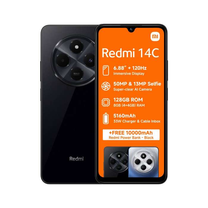 XIAOMI Redmi 14C 4G 128GB (Dual SIM)