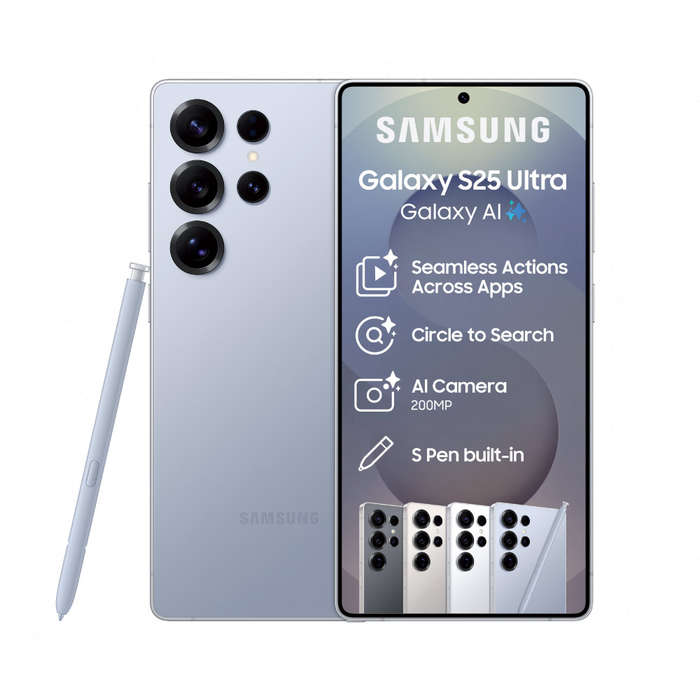 SAMSUNG Galaxy S25 Ultra 5G (Dual SIM) + FREE Soundcore Select4Go Speaker