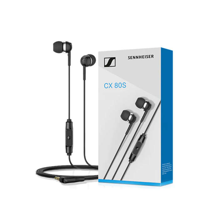 SENNHEISER CX 80s In-Ear Earphones with Microphone