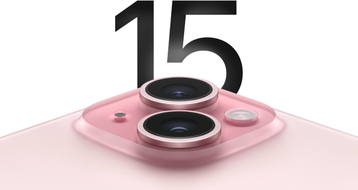 Close up of raised advanced camera system