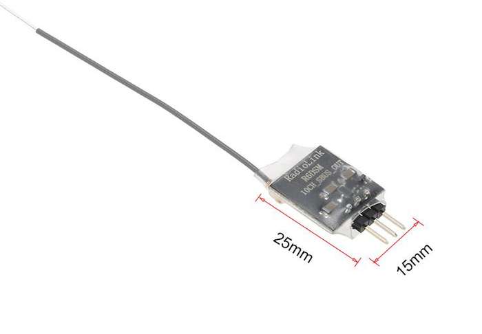 Radiolink R6DSM 2.4G 10CH DSSS FHSS Receiver