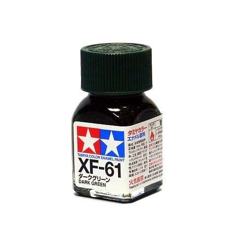 XF-61 Tamiya Dark Green Enamel Paint (10ml)