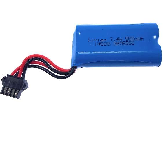 Li-Ion 500mah 7.4V Battery