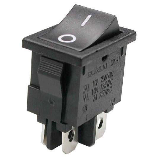 Rocker Switch 13x19 6A 250V