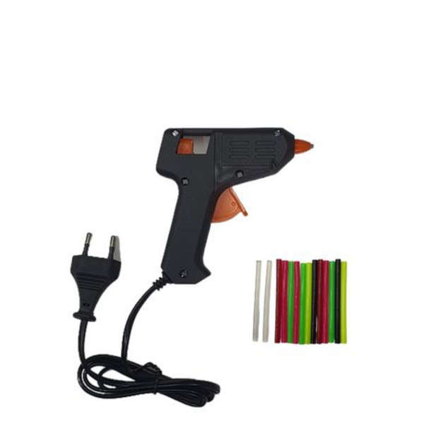 Glue Gun with 12 Glow Sticks &amp; 2 Clear Sticks