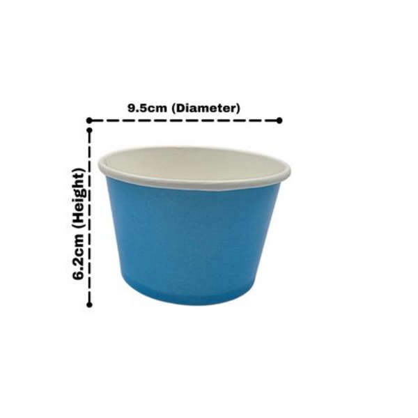 Blue Ice Cream Tub 250ml - Pack of 50