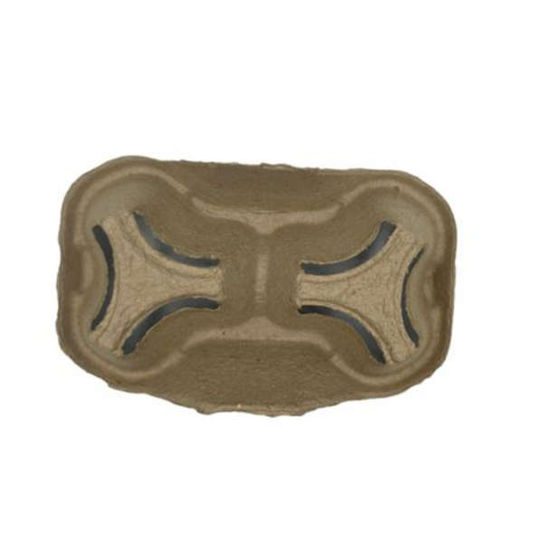 Recycled Paper 2 Compartment Cup Holder - Pack Of 50
