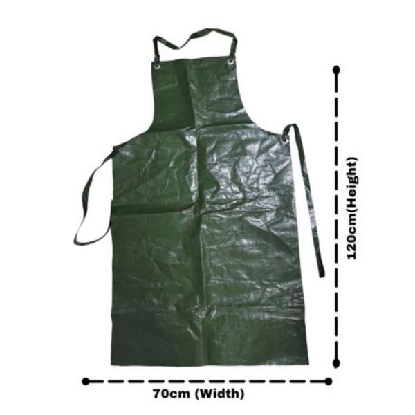 Heavy Duty Grass Cutting Apron - Olive
