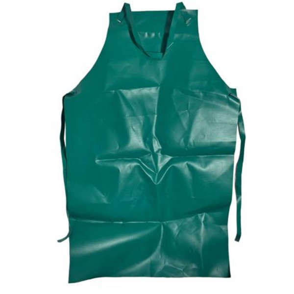 Heavy Duty PVC Grass Cutting Apron - Green