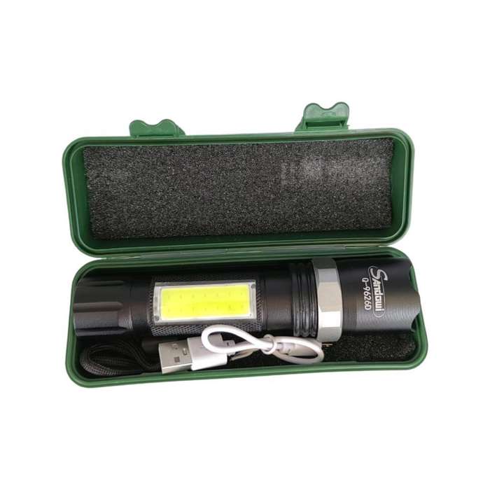 Andowl Rechargeable Super Bright Torch - Q9626D - Pack of 5