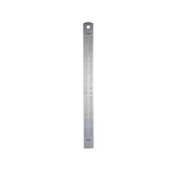 30cm Industrial Durable Precise Measuring Tool Stationary Ruler Dual Sided