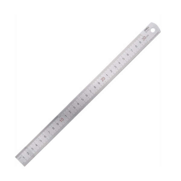 30cm Industrial Durable Precise Measuring Tool Stationary Ruler Dual Sided