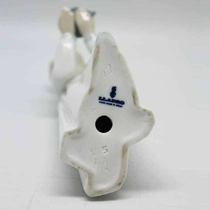 Lladro Girl with Chamberstick Figurine