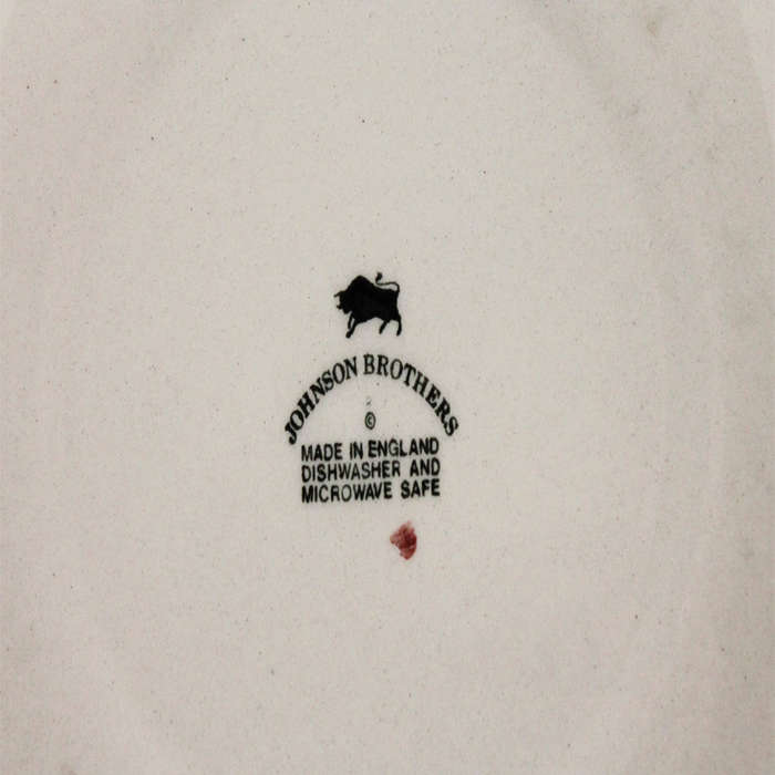 Johnson Brothers Hearts and Flowers Pattern Entree Plate