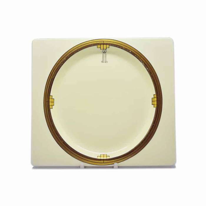 Clarice Cliff Biarritz Pattern Main Plate