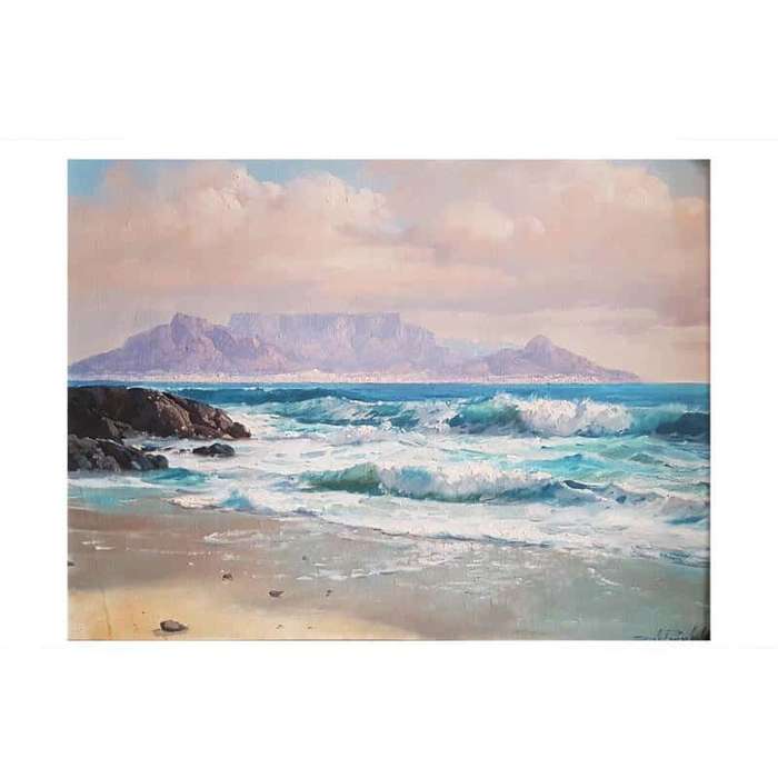 Dino Paravano Blouberg Seascape Painting