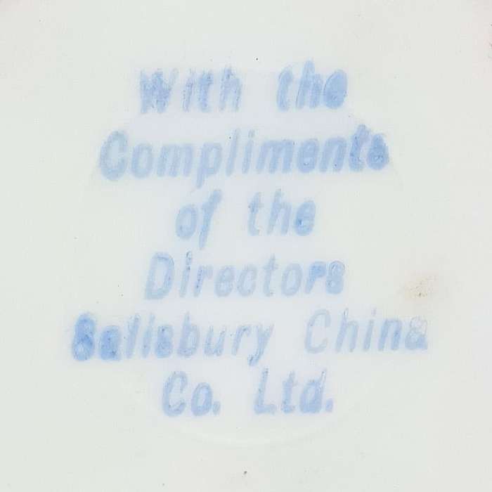 Compliment Directors Salisbury China Ash Tray