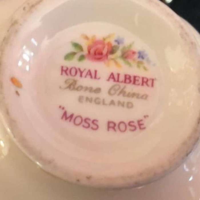 Royal Albert Moss Rose Coffee Service