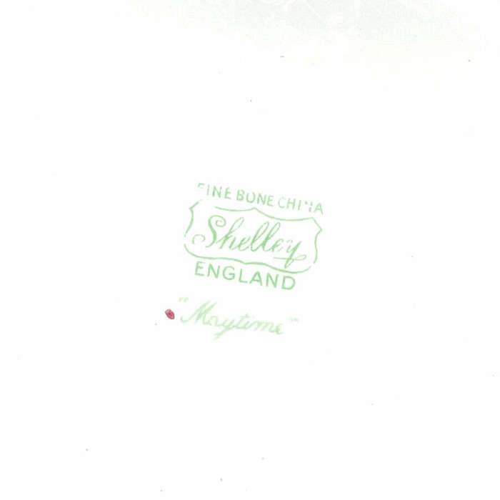 Shelley Maytime Large Tea Cake Plate
