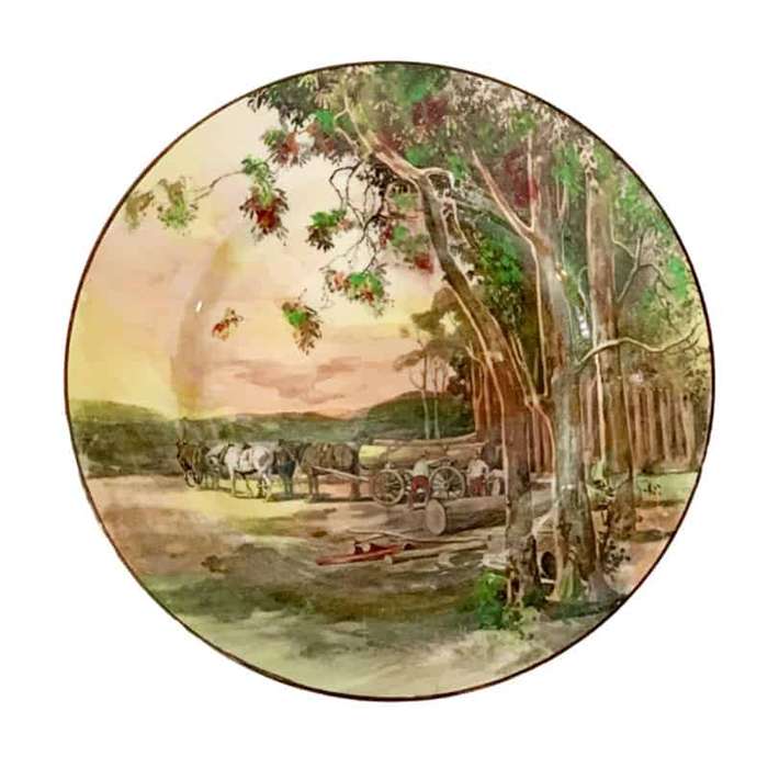 Royal Doulton Woodcutter Wall Plate D5367
