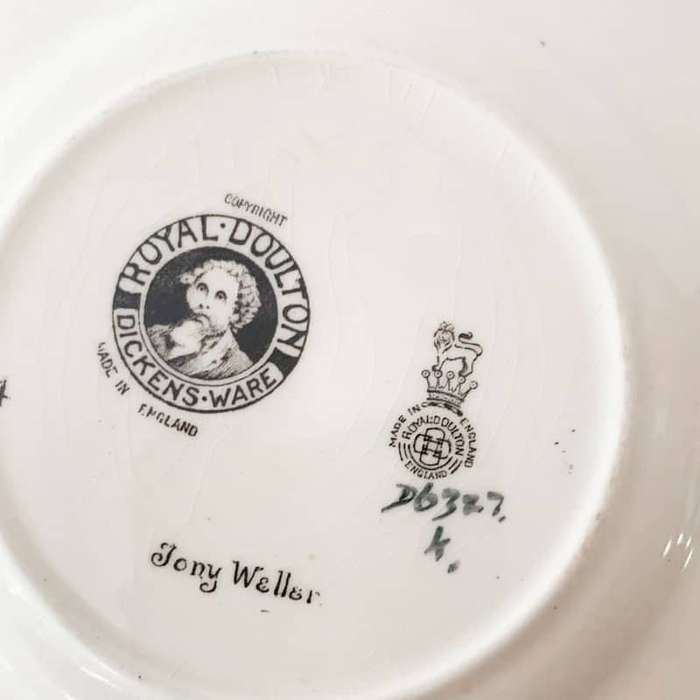 Royal Doulton Dickensware Side Plate Mr Pickwick