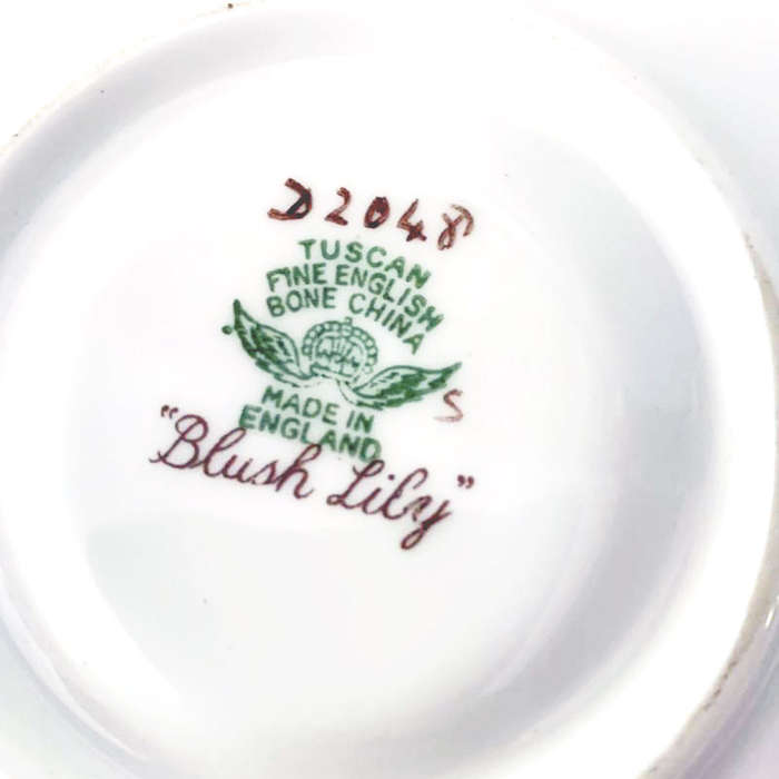 Tuscan China Blush Lily Duo D2048