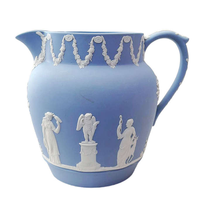 Wedgwood Blue Jasper Water Jug