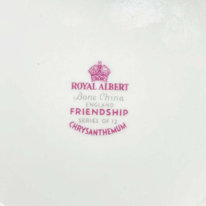 Royal Albert Trio Friendship Series Chrysanthemum