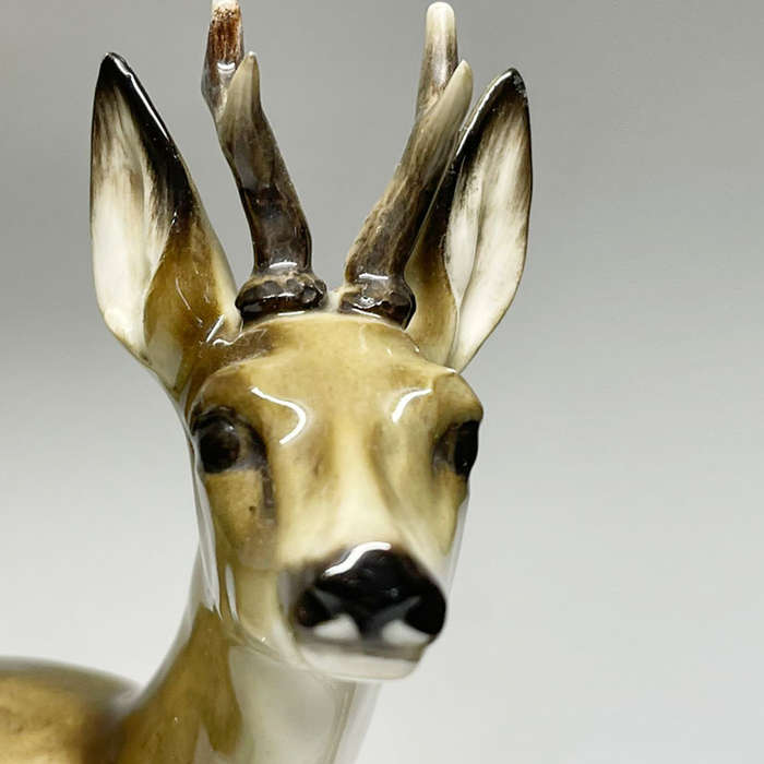 Rare Hutschenreuther Deer Group Tutter Germany