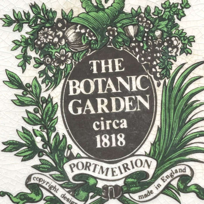 Portmeirion Botanic Garden Sugar Jam Jar Cotton Flower