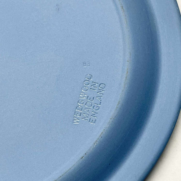 Wedgwood Jasper Ware Oval Plaque Angel and Cupid