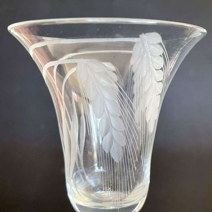 Antique 18th Century Georgian Air Twist Wine Glass c1750