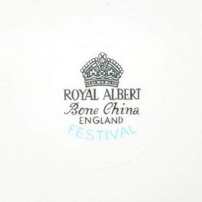 Royal Albert Festival Trio Light Blue