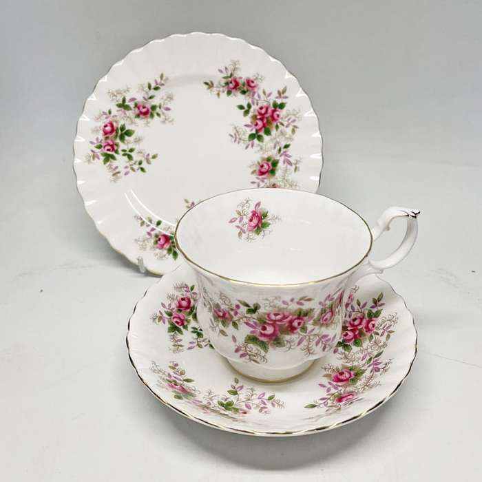 Royal Albert Lavender Rose Pattern Trio