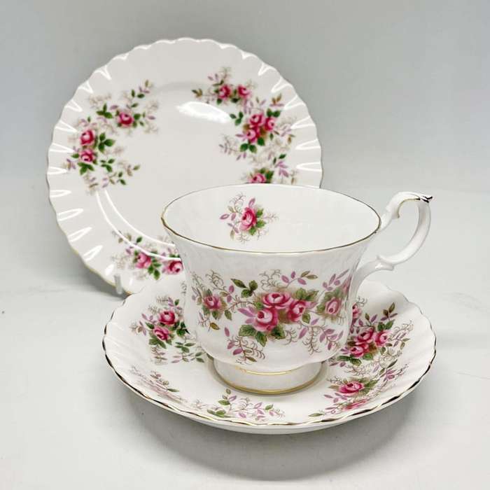 Royal Albert Lavender Rose Pattern Trio