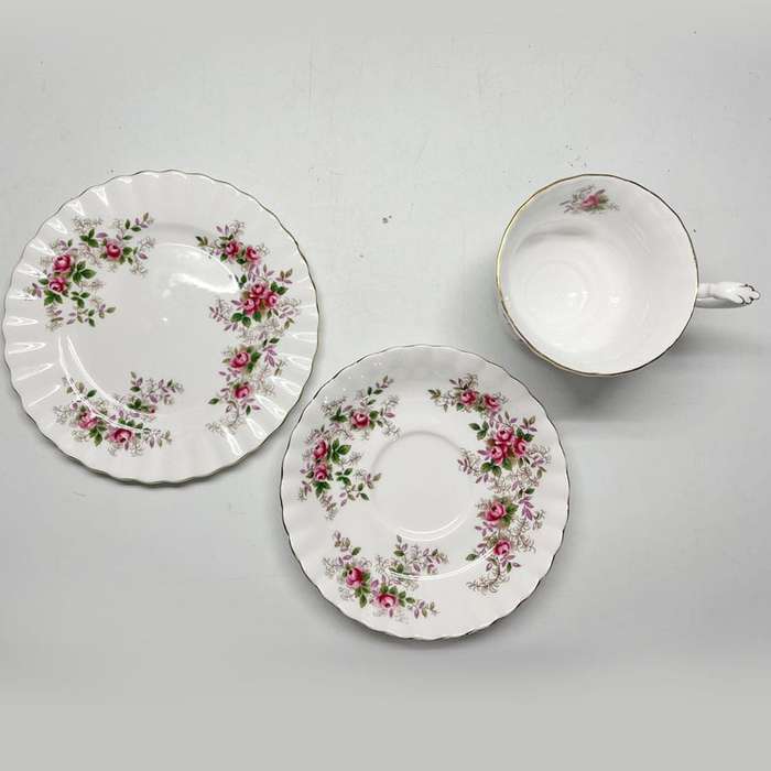 Royal Albert Lavender Rose Pattern Trio