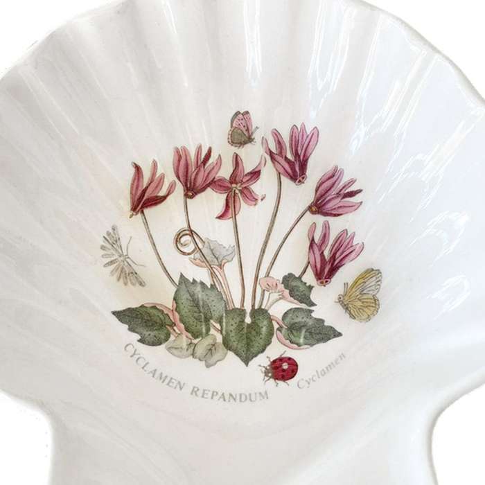 Portmeirion Botanic Garden Cyclamen Shell Dish