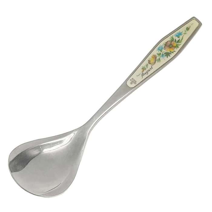 Royal Albert Flower of The Month August Sugar Spoon