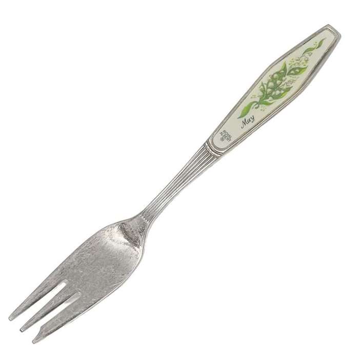 Royal Albert Flower of The Month May Cake Fork