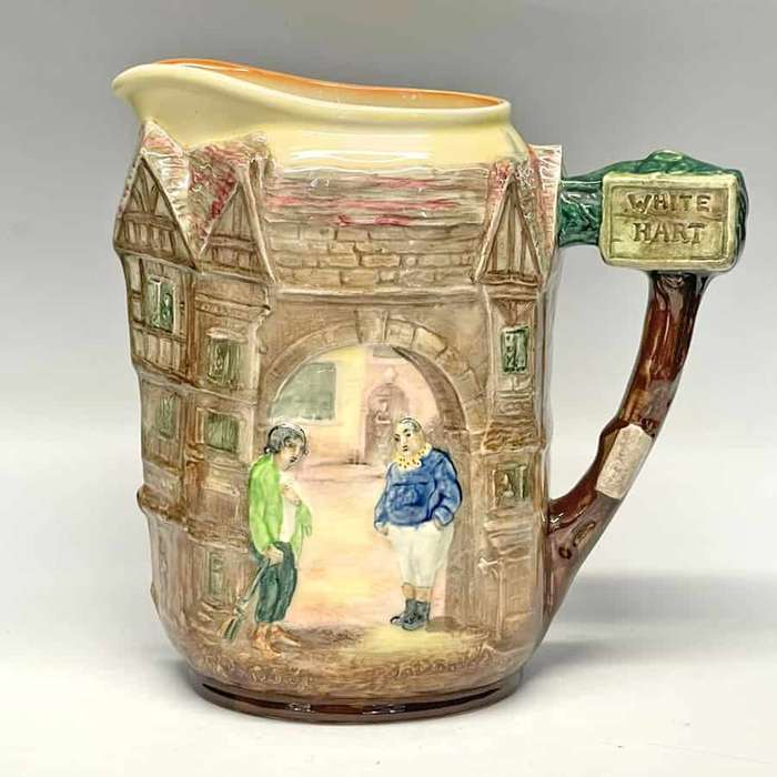 Royal Doulton Pickwick Papers Dickens Relief Jug