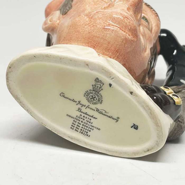 Royal Doulton The Bootmaker Character Jug Small