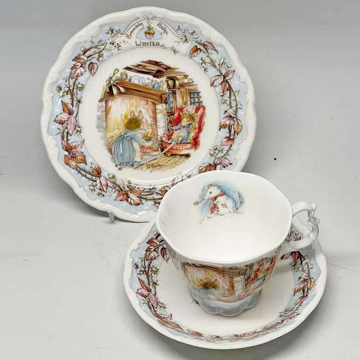 Brambly Hedge Winter Trio  By Royal Doulton