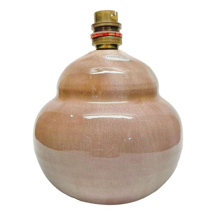 Linnware Mushroom Glaze Lamp Base