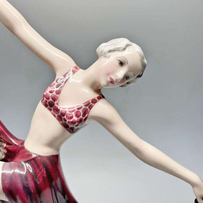 Goldsheider Dancer Maroon Dress Lorenzl